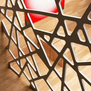 Lattice MDF panels